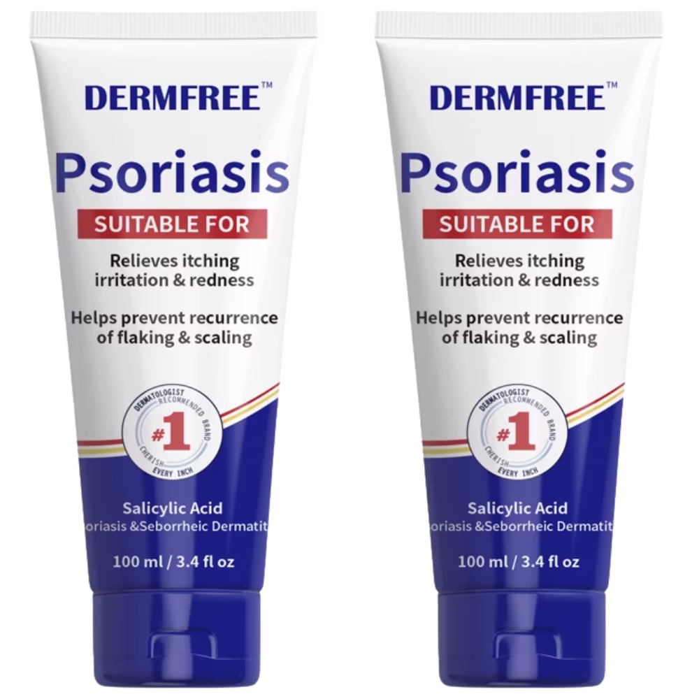 Dermfree Pikkelysömör Krém, 2 db