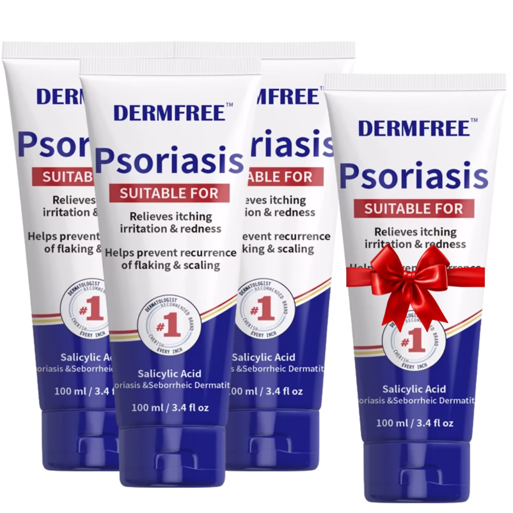 Dermfree Pikkelysömör Krém, 3+1 db